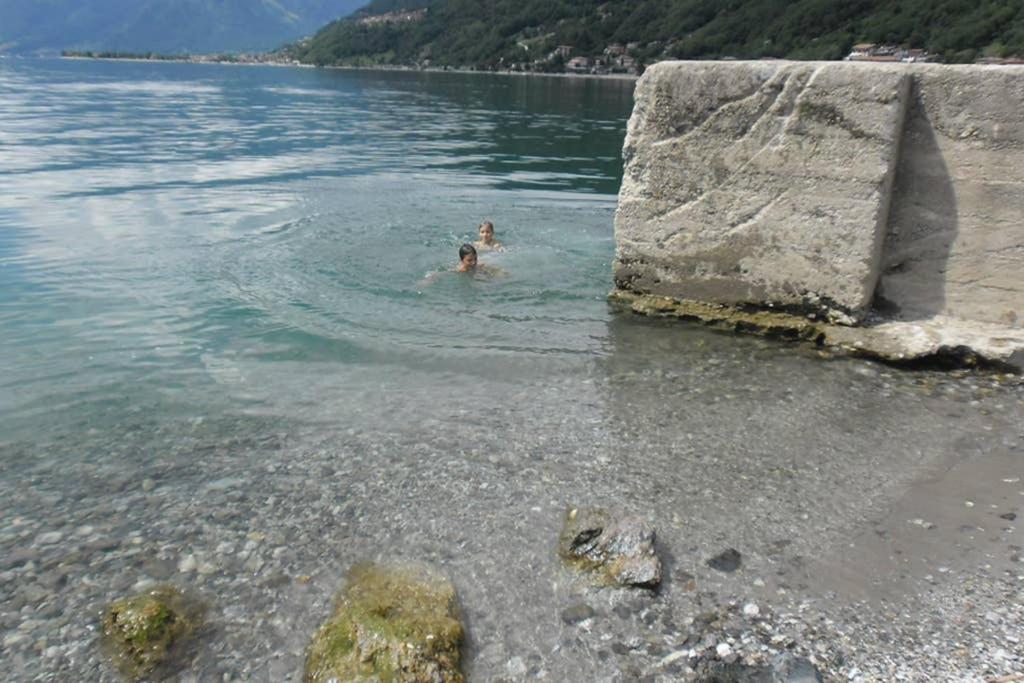 Favoloso Appartamento Fronte Lago, Gera Lario Exteriör bild